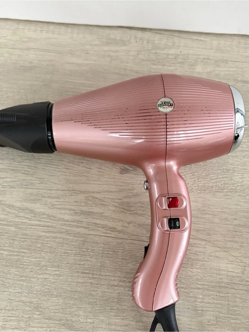 Gamma Aria Dual Ionic hair dryer rose gold Professional Hairstylist Works Tested